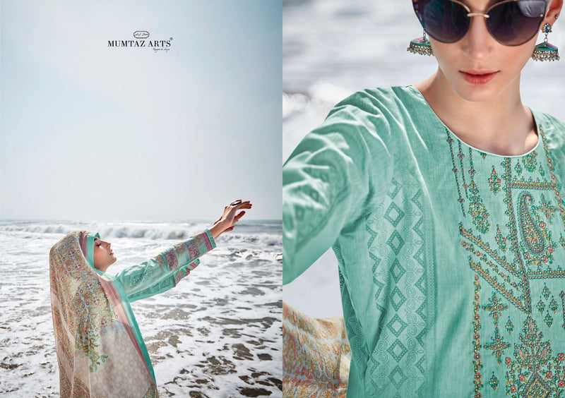 Mumtaz Arts Dno 20001 To 20008 Pure Lawn cotton With Embroidery Work Stylish Designer Party Wear salwar Kameez
