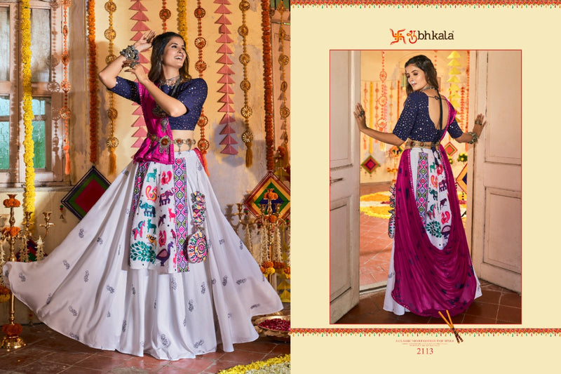 Shubhkala Raas Vol 4 Fancy With Embroidery Work Navratri Collection Stylish Designer Chaniya Choli
