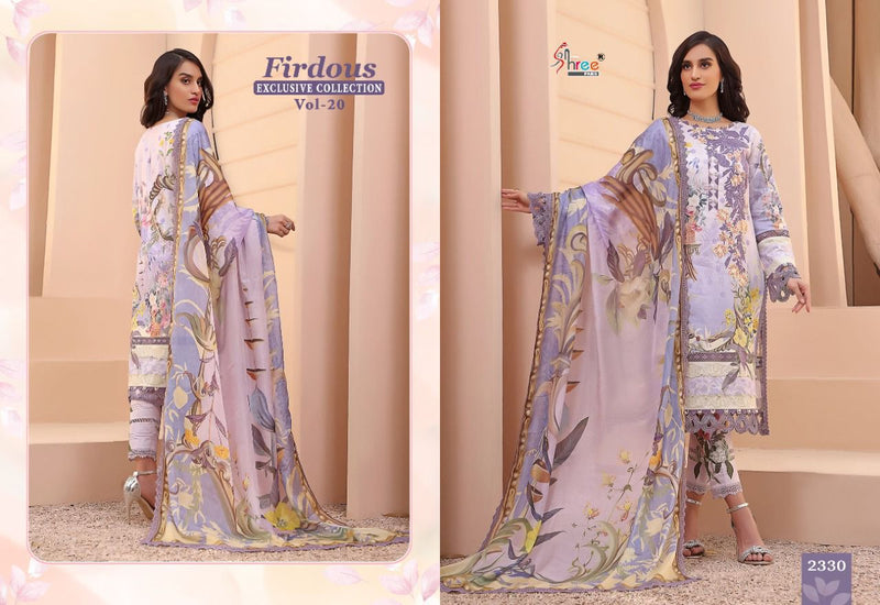 Shree Fabs Dno 2329 To 2336 Pure Cotton With Embroidery Work Stylish Designer Party Wear Pakistani Salwar Kameez