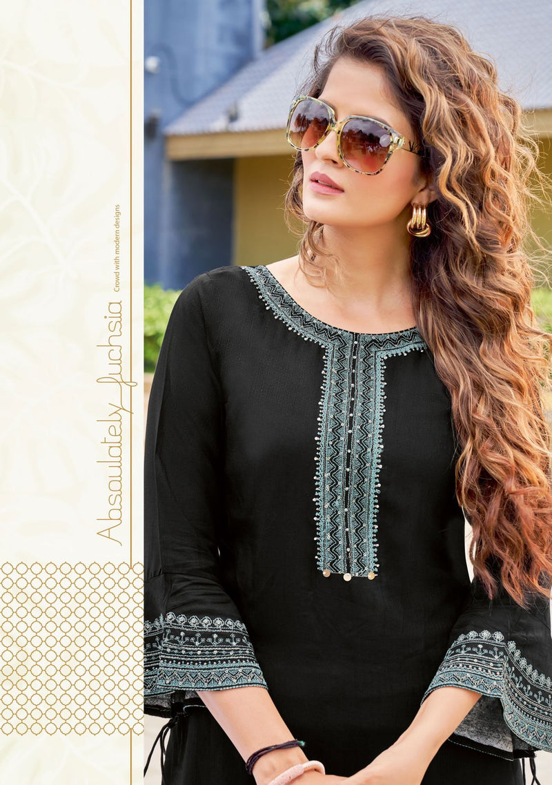 Mittoo Mayurika Vol 7 Rayon With Fancy Stylish Designer Casual Look Kurti