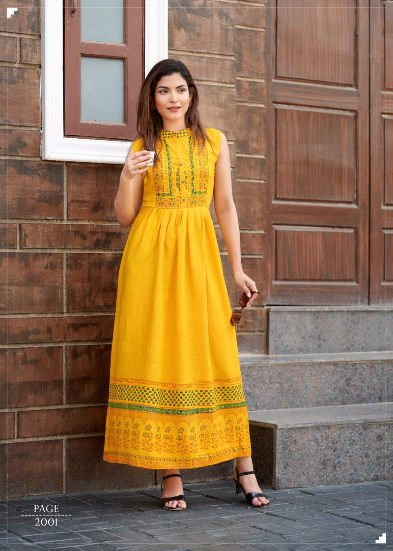 Rang Jyot Charvi Vol 2 Rayon Stylish Designer Printed Casual Look fancy Kurti