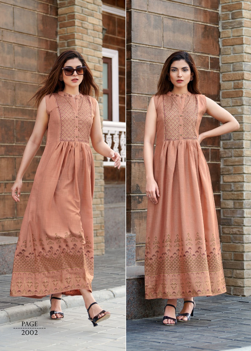 Rang Jyot Charvi Vol 2 Rayon Stylish Designer Printed Casual Look fancy Kurti
