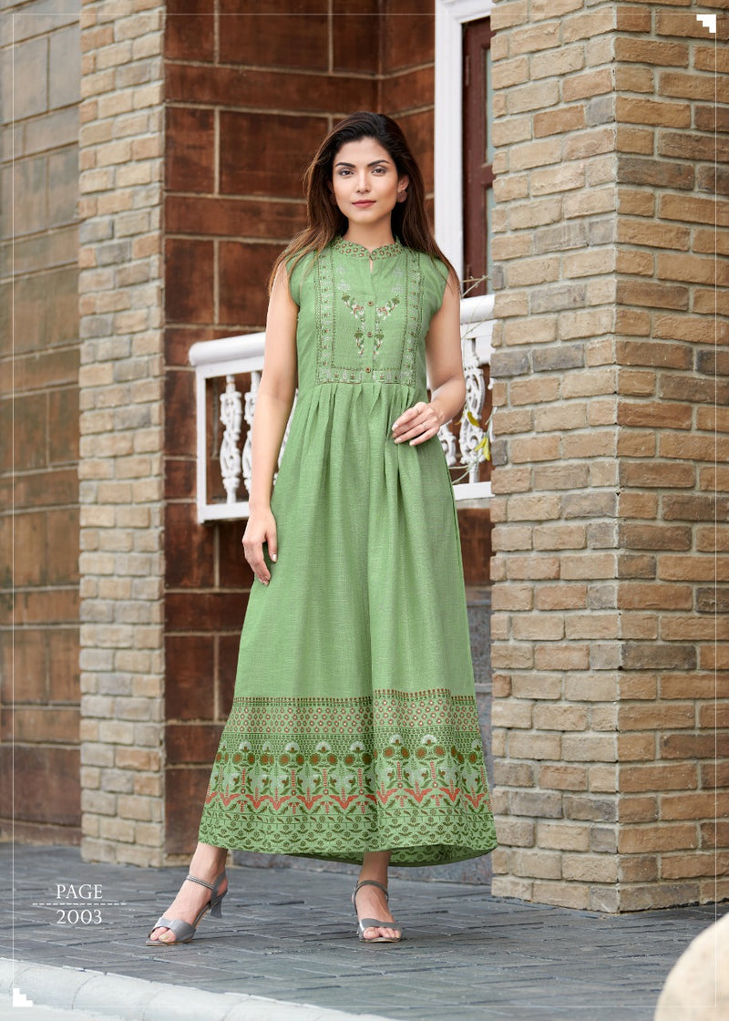 Rang Jyot Charvi Vol 2 Rayon Stylish Designer Printed Casual Look fancy Kurti