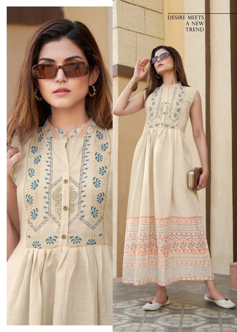 Rang Jyot Charvi Vol 2 Rayon Stylish Designer Printed Casual Look fancy Kurti