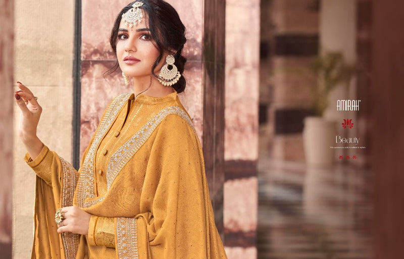 Amirah Khwahish Vol 2 Dola Silk With Heavy Emroidery work Stylish Designer Festive Wear fancy Salwar kameez