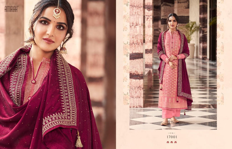 Amirah Khwahish Vol 2 Dola Silk With Heavy Emroidery work Stylish Designer Festive Wear fancy Salwar kameez