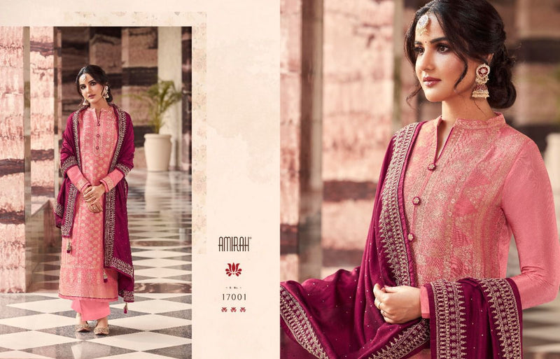 Amirah Khwahish Vol 2 Dola Silk With Heavy Emroidery work Stylish Designer Festive Wear fancy Salwar kameez
