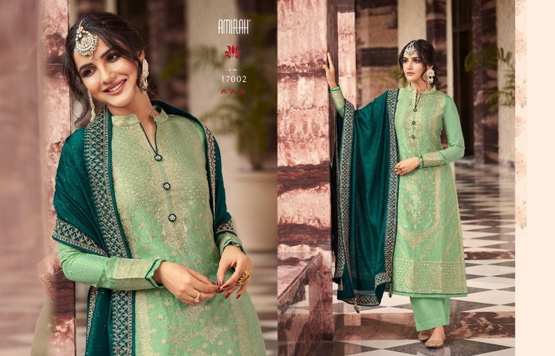 Amirah Khwahish Vol 2 Dola Silk With Heavy Emroidery work Stylish Designer Festive Wear fancy Salwar kameez