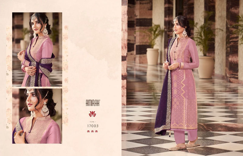 Amirah Khwahish Vol 2 Dola Silk With Heavy Emroidery work Stylish Designer Festive Wear fancy Salwar kameez