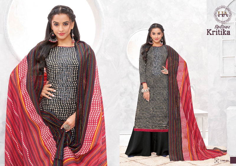 Harshit Fashion Kritika Rayon With Heavy Embroidery Work Stylish Designer Casual Look Salwar suit