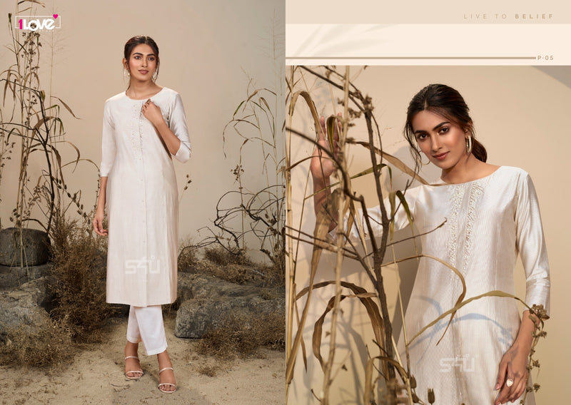 1Love S4U Pearl Viscose Fancy Wear Designer Kurti