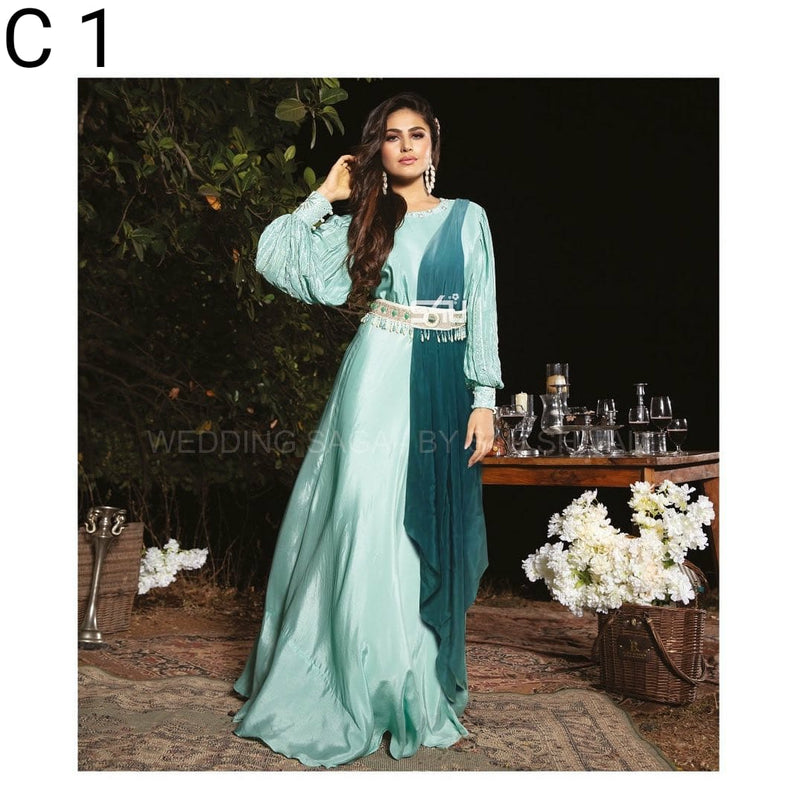 S4u Shivali Cocktail Wedding Saga Partywear Single Kurti Collection