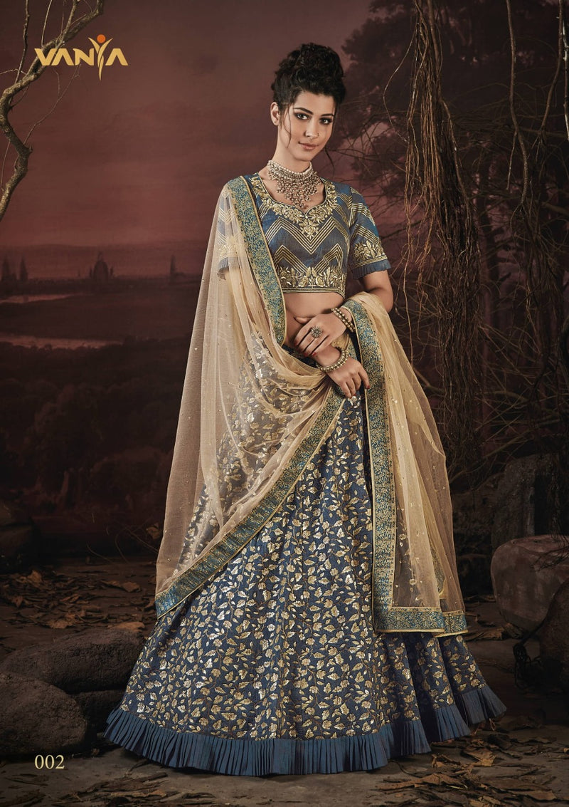 Vanya Dno 002 Denim Stylish Designer Party  Wear Lehenga Choli