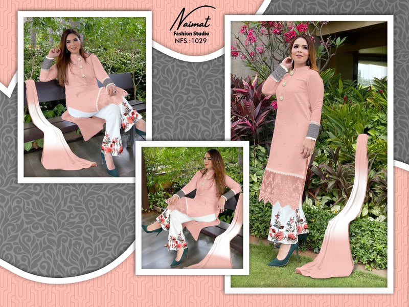 Naimat Fashion Studio Nsf 1029 Georgette Stylish Designer Wear Kurti