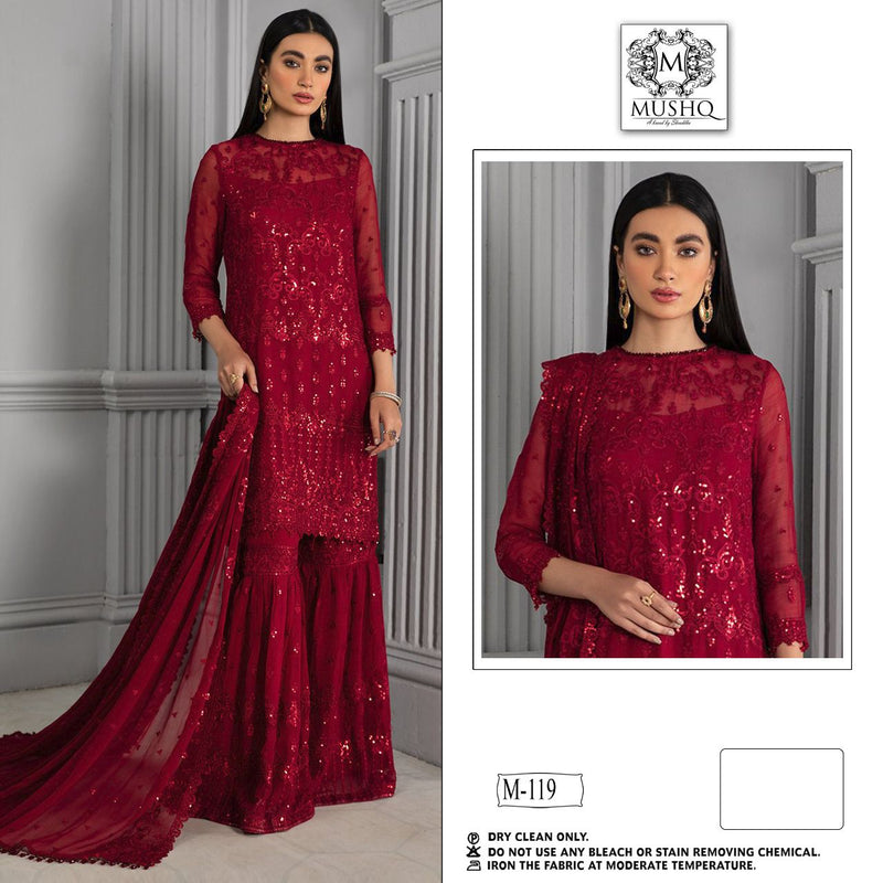 Sharaddha Mushq Dno M 119 Faux Blooming Stylish Designer Party Wear Salwar Suit