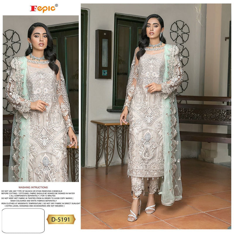 Fepic Rosemeen  Dno 5191 Butterfly Net Stylish Designer Party Wear Salwar Kameez