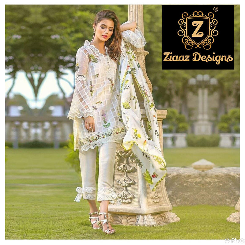 Ziaaz Designs Shahnas Vol 1 DNO 7773 Georgette Stylish Designer Wear Kurti
