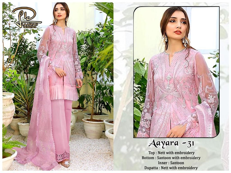 Laaibah Designer Aayra 31 Butterfly Net Stylish Designer Party Wear Salwar Suit