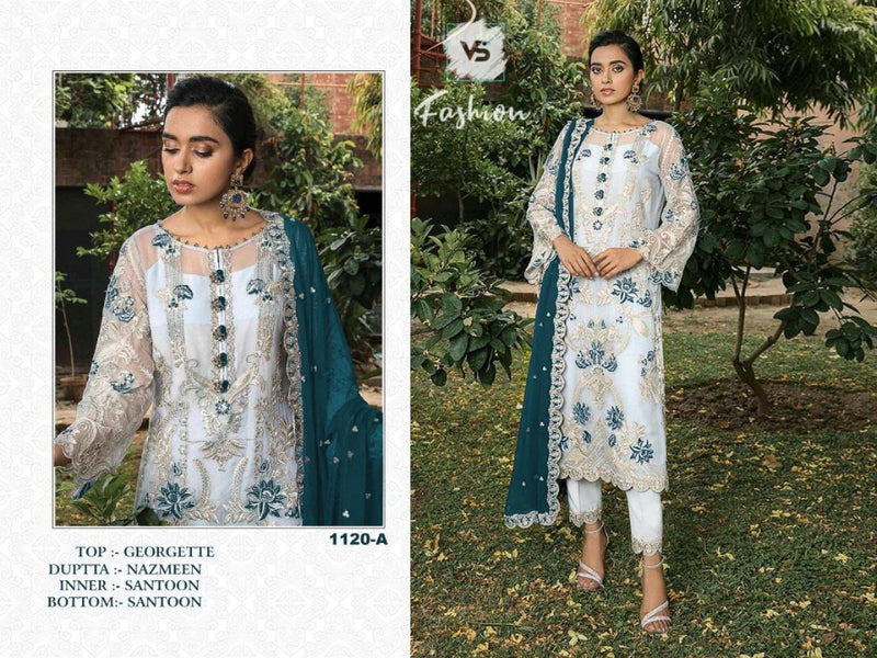 Vs Fashion Dno 1120 Georgette Stylish Designer Wear Kurti