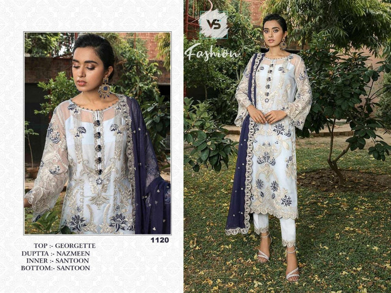 Vs Fashion Dno 1120 Georgette Stylish Designer Wear Kurti