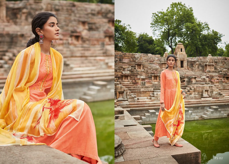 Prisha Ehrum Cotton With Embroidery Stylish Designer Casual Wear Salwar Suit