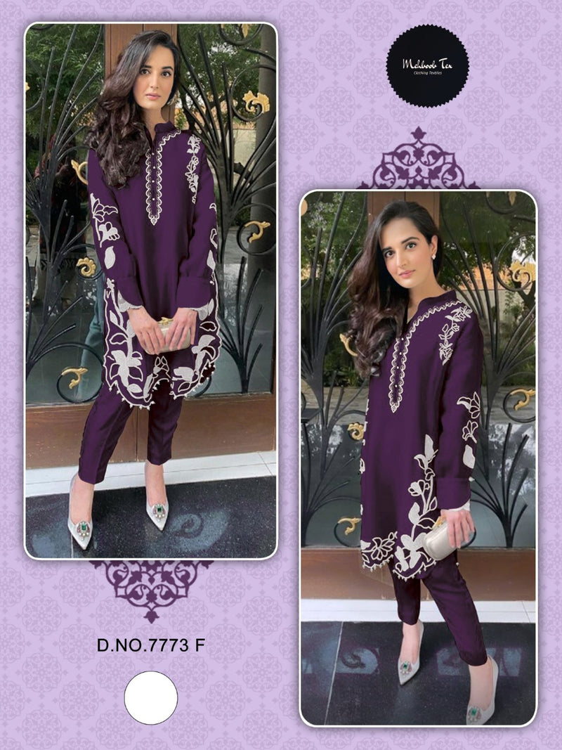 Mehboob Tex Dno 7773 F Georgette Stylish Designer Pakistani Style Party Wear Kurti