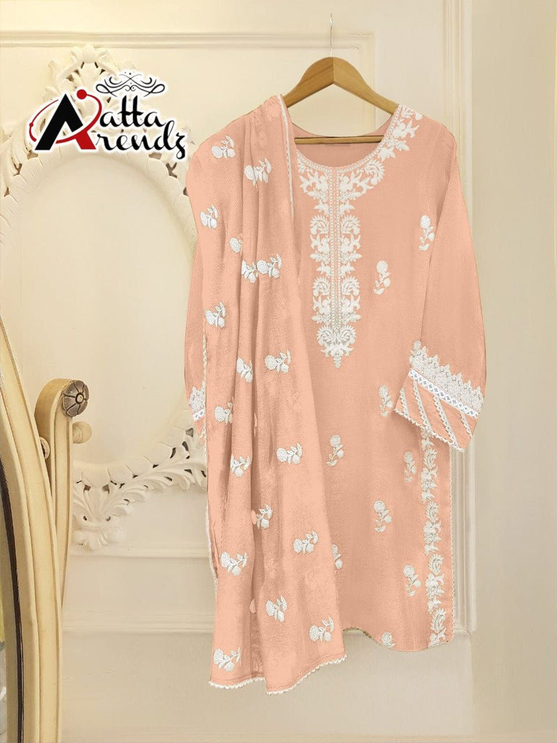 Luxury Trendz Dno 2708 C Pure Georgette Stylish Designer Pakistani Style Designer Pret Kurti