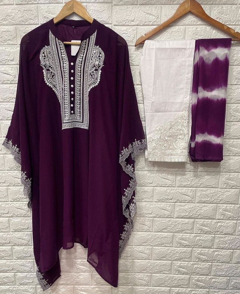 Luxury Pret Dno 1017 B Heavy Georgette Stylish Designer Wear Pret Kurti