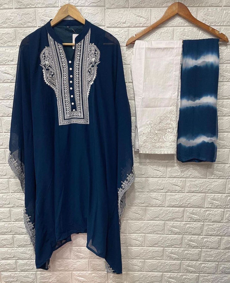 Luxury Pret Dno 1017 C Heavy Georgette Stylish Designer Wear Pret Kurti
