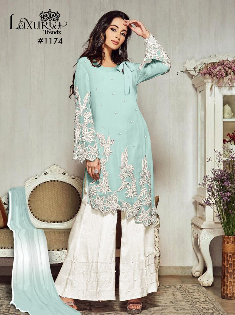 Luxuria Trendz Dno 1174 Fox Georgette Stylish Designer Pakistani style Pret Kurti