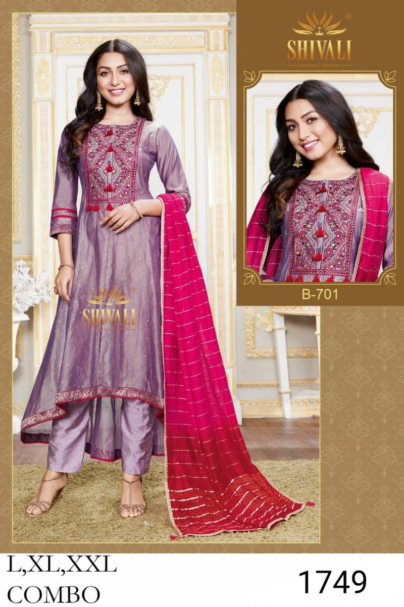Shivali Dno B 701 Fancy With Hand Work Stylish Designer Party Wear Gorgeous Look Kurti