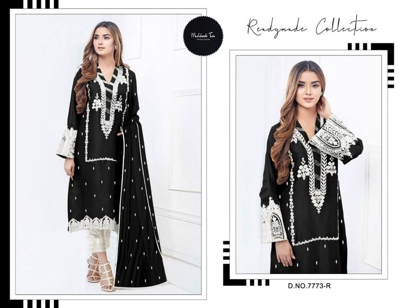 Mehboob Tex Dno 7773 r Georgette Stylish Designer Heavy Embroidered Work Kurti