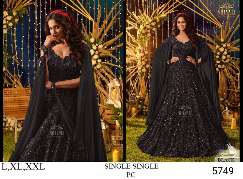 Shivali Dno 2051 Fancy Stylish Designer Heavy Hand Work Wedding Wear Graceful Look Indo Western