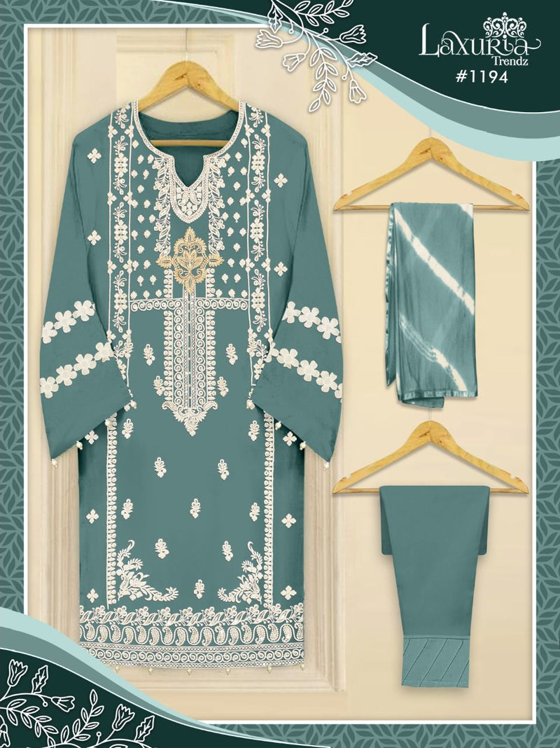 Laxuria Dno 1194 Georgette Stylish Designer Party wear Pakistani Style Kurti