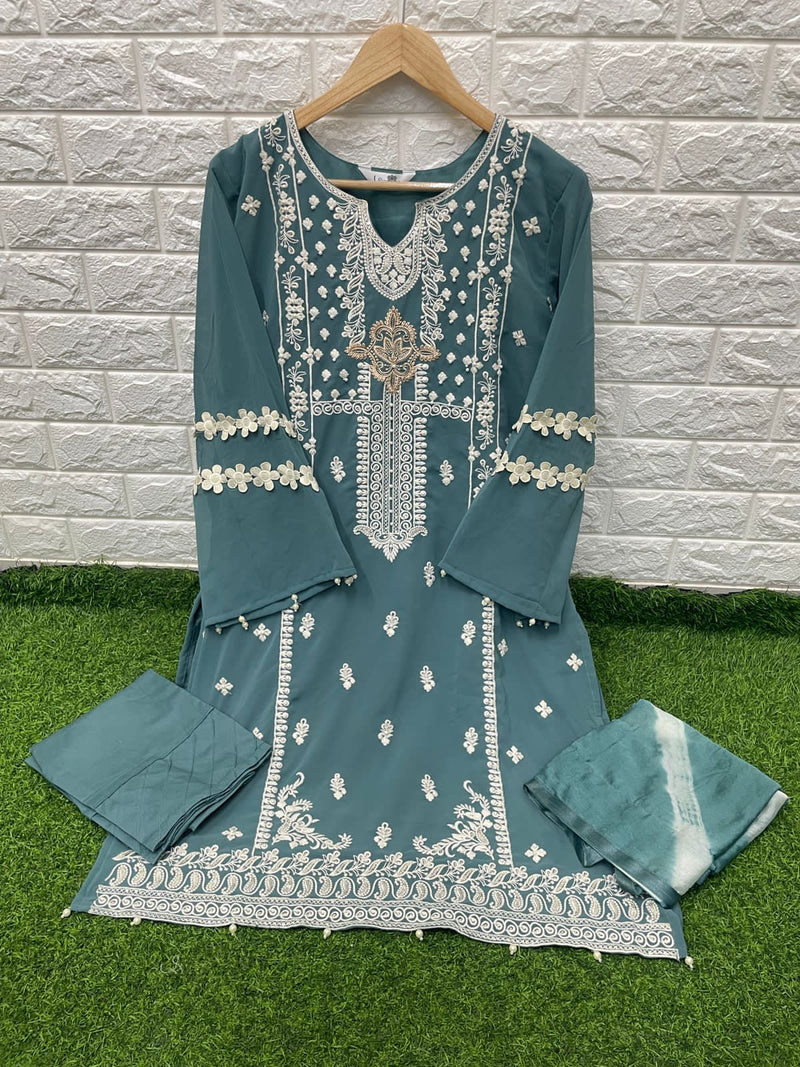 Laxuria Dno 1194 Georgette Stylish Designer Party wear Pakistani Style Kurti