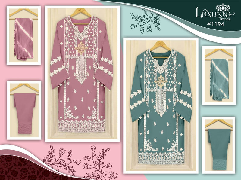 Laxuria Dno 1194 Georgette Stylish Designer Party wear Pakistani Style Kurti