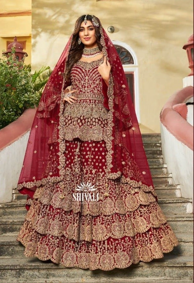 S4u Shivali JA 297 Fancy Stylish Designer Wedding Wear style Lehenga Choli