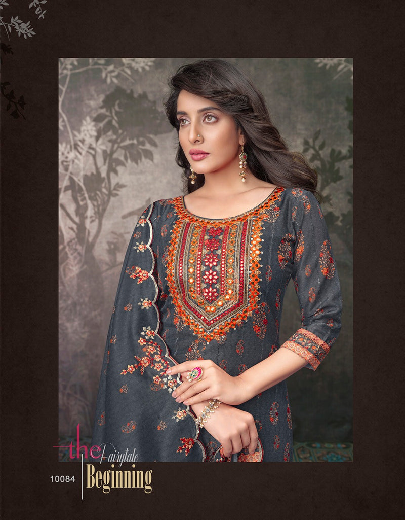 Lily & Lali Eliza Fancy With Mirror Work Stylish Designer Party Wear Kurti