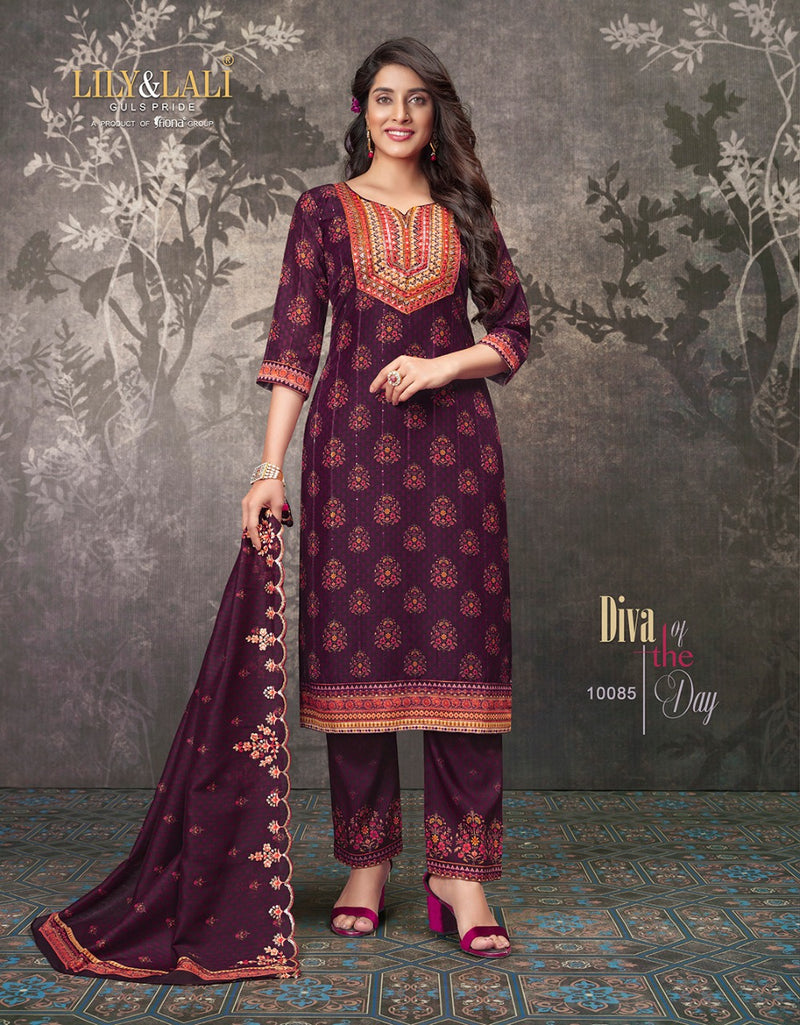 Lily & Lali Eliza Fancy With Mirror Work Stylish Designer Party Wear Kurti