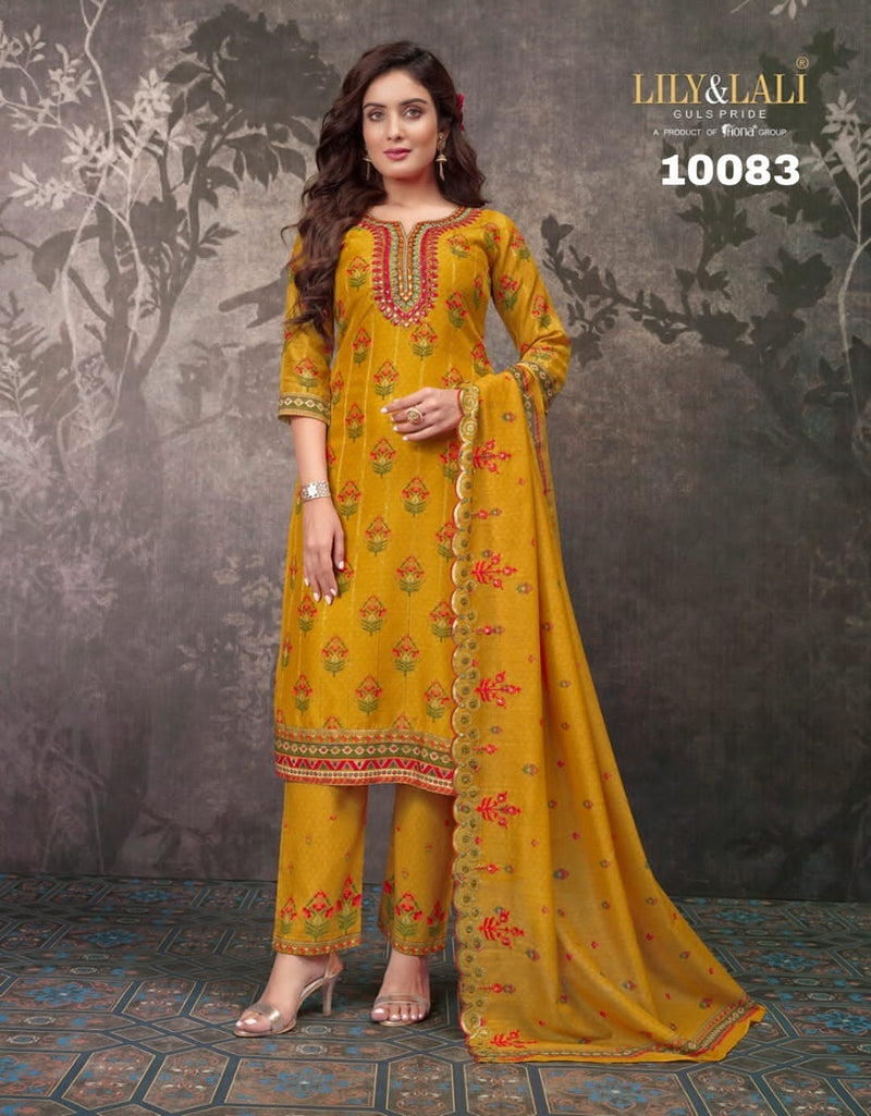 Lily & Lali Eliza Fancy With Mirror Work Stylish Designer Party Wear Kurti