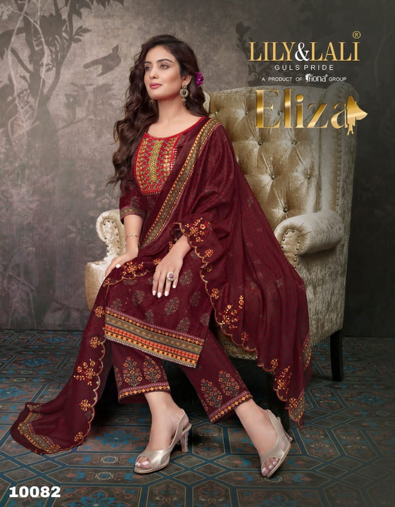 Lily & Lali Eliza Fancy With Mirror Work Stylish Designer Party Wear Kurti