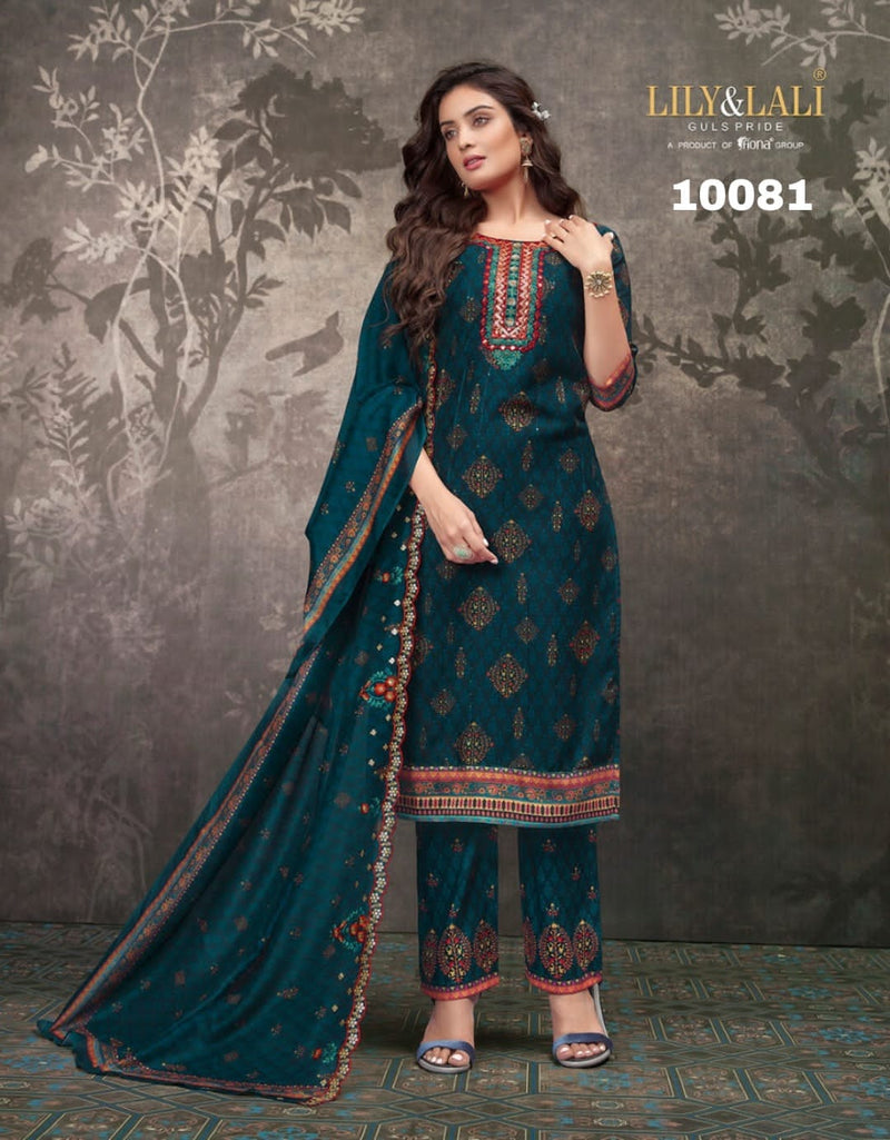 Lily & Lali Eliza Fancy With Mirror Work Stylish Designer Party Wear Kurti