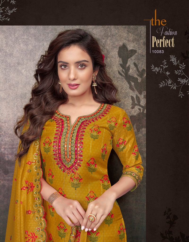 Lily & Lali Eliza Fancy With Mirror Work Stylish Designer Party Wear Kurti