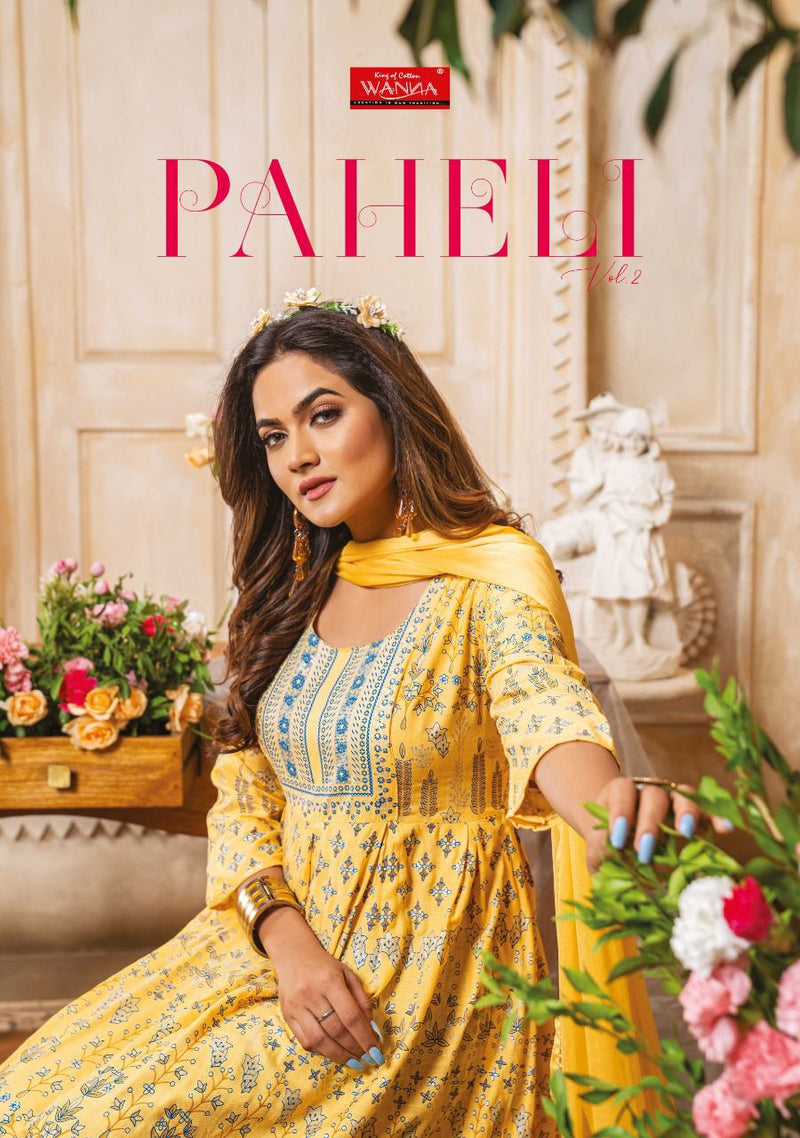 Wanna Paheli Vol 2 Rayon Stylish Designer Party Wear Fancy Long Gown