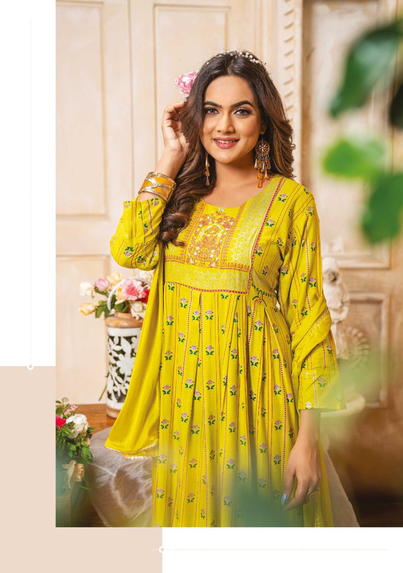 Wanna Paheli Vol 2 Rayon Stylish Designer Party Wear Fancy Long Gown