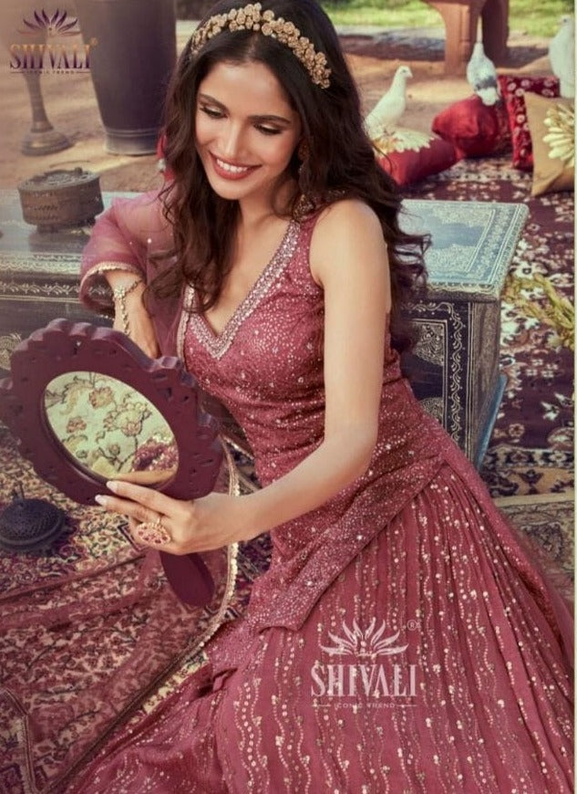 S4u Shivali Sana Fancy With Heavy Embroidery Work Stylish Designer Wedding Wear Kurti