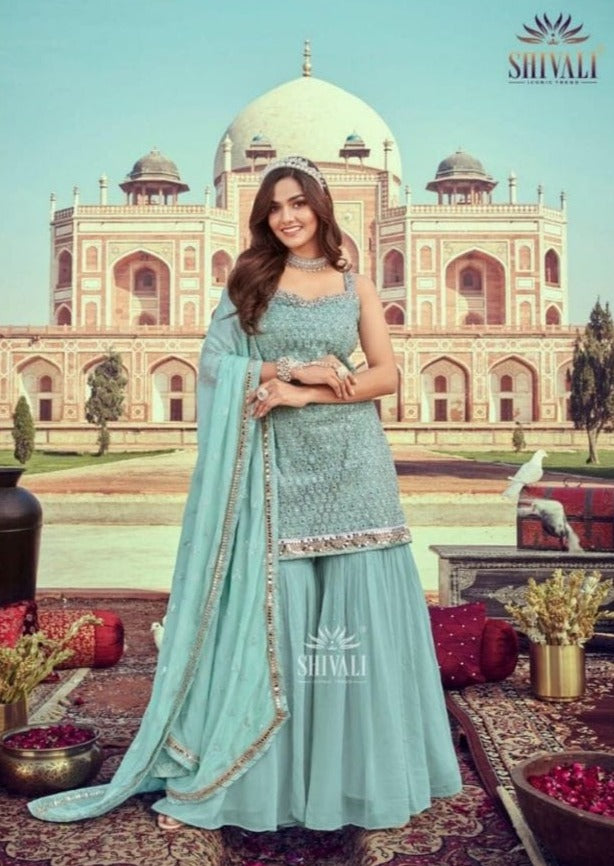 S4u Shivali Farah Fancy With Heavy Embroidery Work Stylish Designer Party Wear Kurti