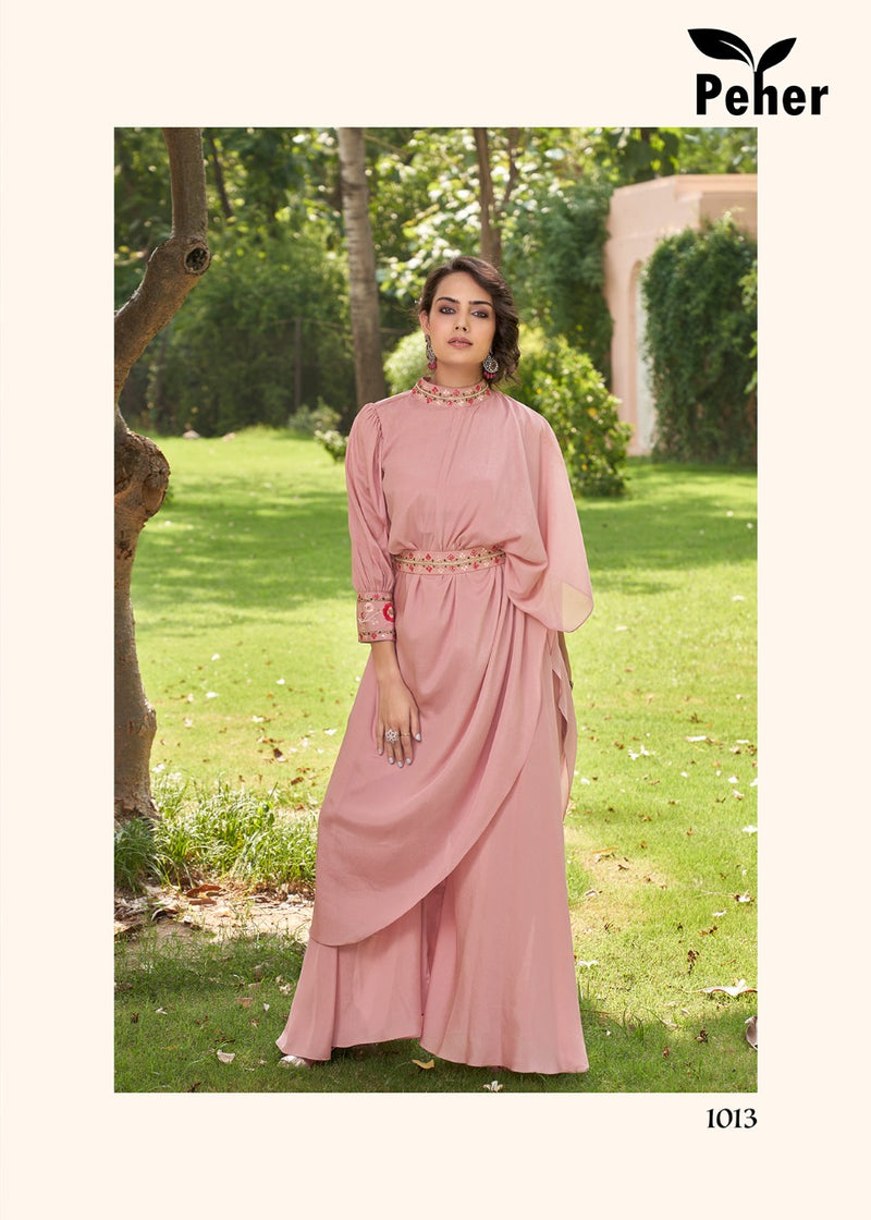 Peher Shagun Vol 2 Muslin Stylish Designer Party Wear Casual Look Long Kurti