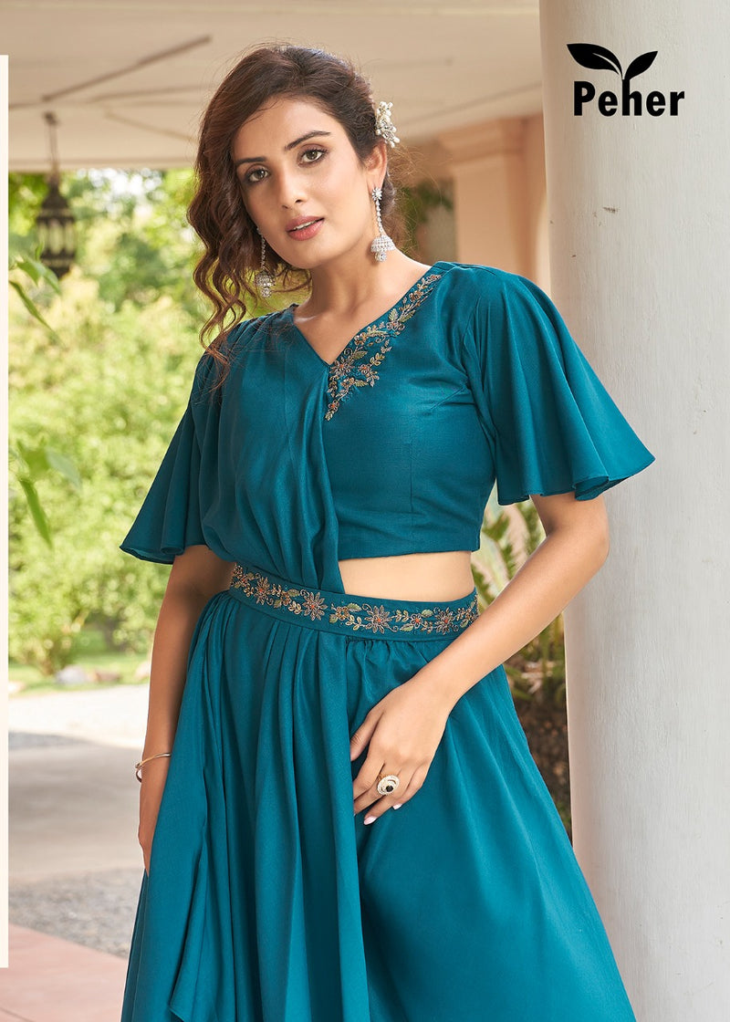 Peher Shagun Vol 2 Muslin Stylish Designer Party Wear Casual Look Long Kurti