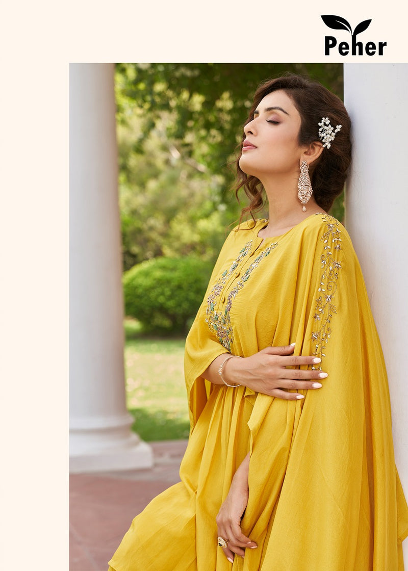Peher Shagun Vol 2 Muslin Stylish Designer Party Wear Casual Look Long Kurti